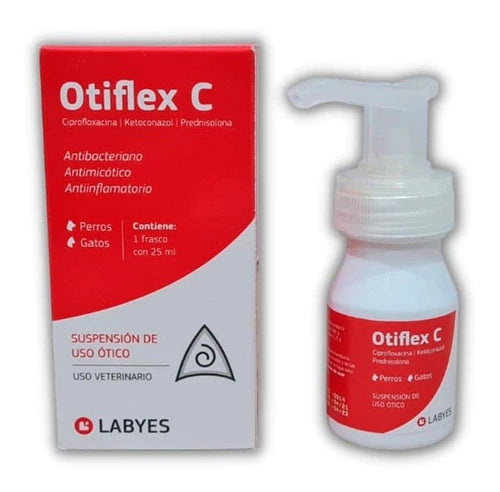 Otiflex C Solución Ótica 25 Ml - Labyes Otiflex C Solución Ótica 25 Ml - Labyes